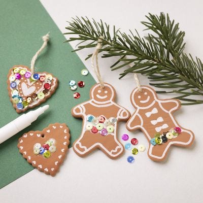 Julekaker i Silk Clay®