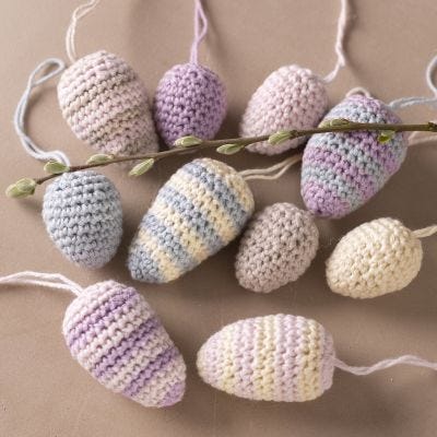 Heklede påskeegg