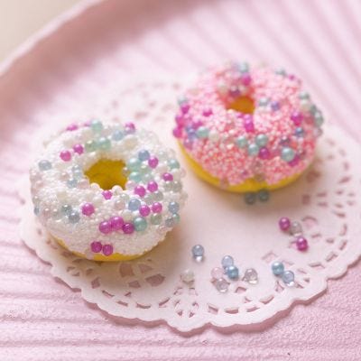 Donuts av Silk Clay® og Foam Clay®