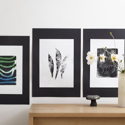 Lær hvordan du lager kunsttrykk med en gelplate