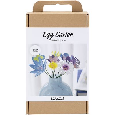 DIY Kit Blomster av Eggbrett