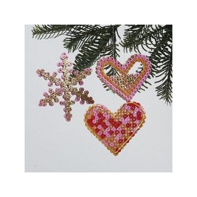 Julepynt med rørperler