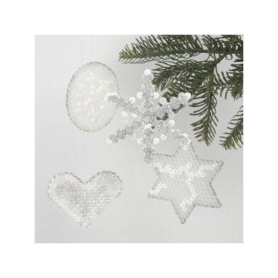 Juleoppheng med rørperler