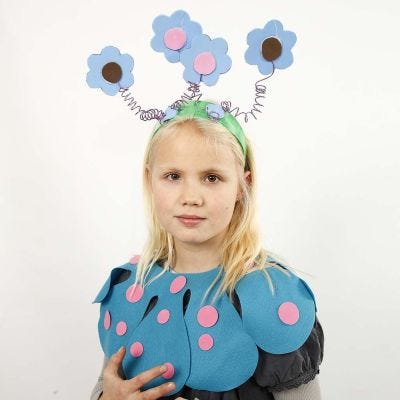 Blomster hårbøyle