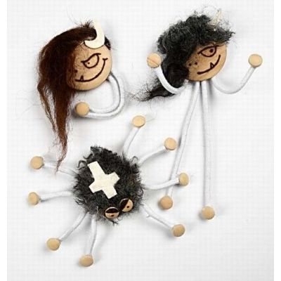 Magnetiske skapninger til kjøleskapet