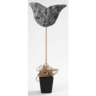 Værhane med gipsgaze og Art Metall