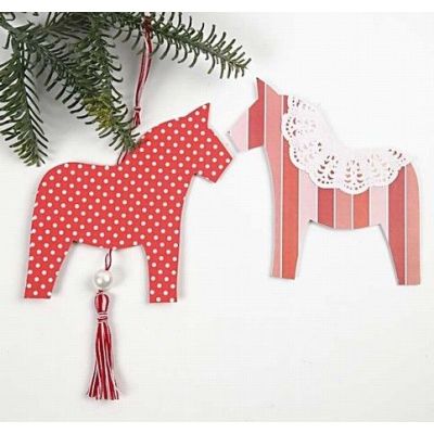 Papirhest til oppheng