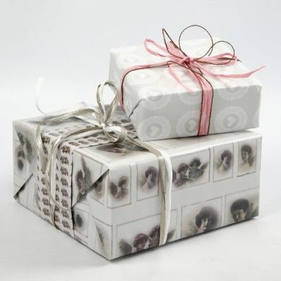 Gaveinnpakning i "Skagen" fra Vivi Gade Design