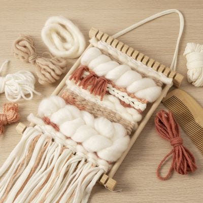 Start DIY Kit: Lær å veve på veveramme