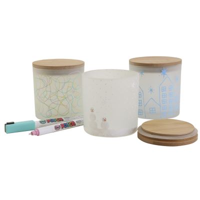Dekorative oppbevaringsglass med flotte motiver