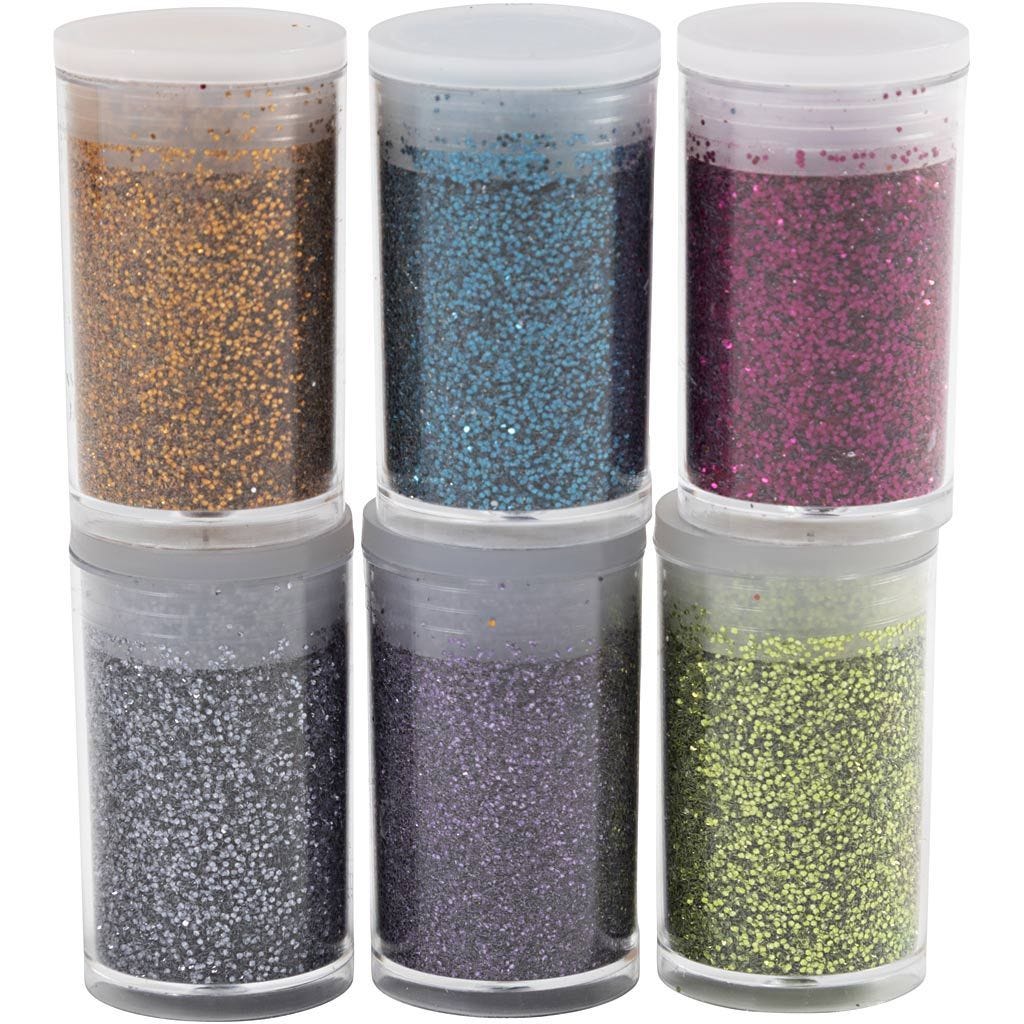 Biologisk nedbrytbart glitter
