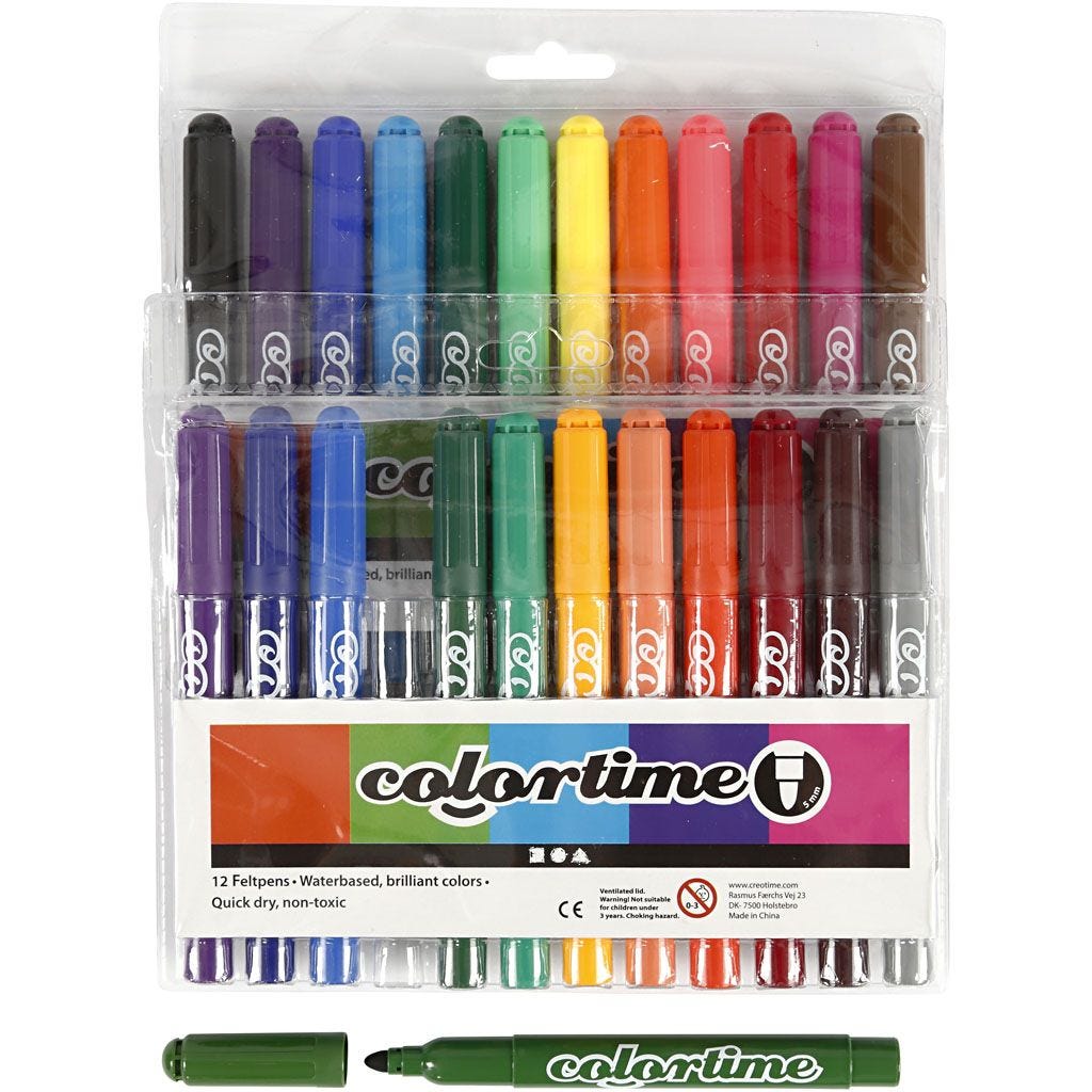 Colortime tusjer