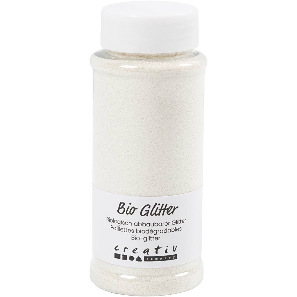 Biologisk nedbrytbart glitter