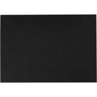 Akvarellpapir, A4, 210x297 mm, 230 g, svart, 10 ark/ 1 pk.
