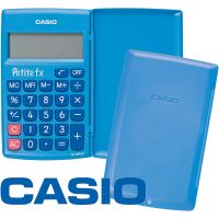 Kalkulator Casio skolemodell BLÅ, blå, 1 stk.