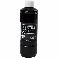 Textil Color, svart, 500 ml/ 1 fl.