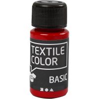 Textil Color, rød, 50 ml/ 1 fl.