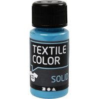 Textil Solid, dekkende, turkisblå, 50 ml/ 1 fl.
