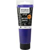 Creall Studio akrylmaling, dekkende, violet, 120 ml/ 1 fl.