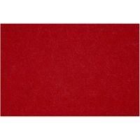 Hobbyfilt, 42x60 cm, tykkelse 3 mm, gml. rød, 1 ark