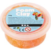 Foam Clay® , neon orange, 35 g/ 1 boks
