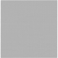 LEGO® Byggeplate, str. 38x38 cm, grå, 1 stk.