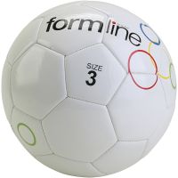 Skolegårdsfotball, nr. 3, hvit, 10 stk./ 1 pk.