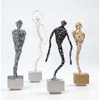 Silk Clay skulpturer på fot
