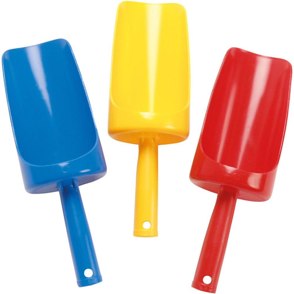 dantoy kjøpmannsspader, L: 24 cm, 20 stk./ 1 sett