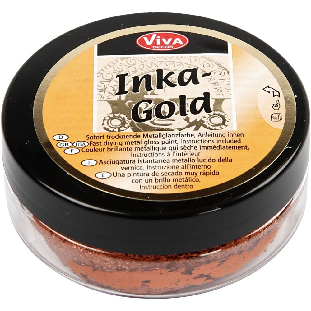 Inka Gold, kobber, 50 ml/ 1 boks