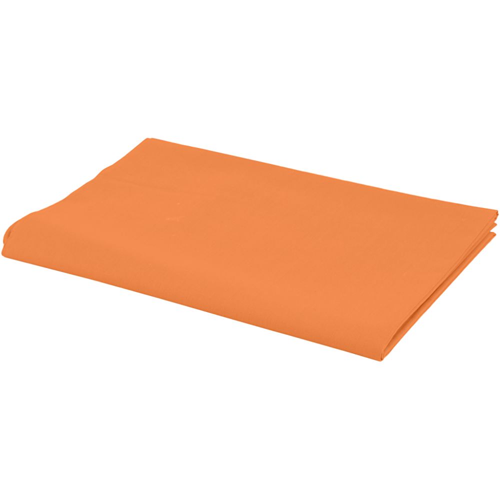 Stoff, B: 145 cm, 140 g, orange, 1 m