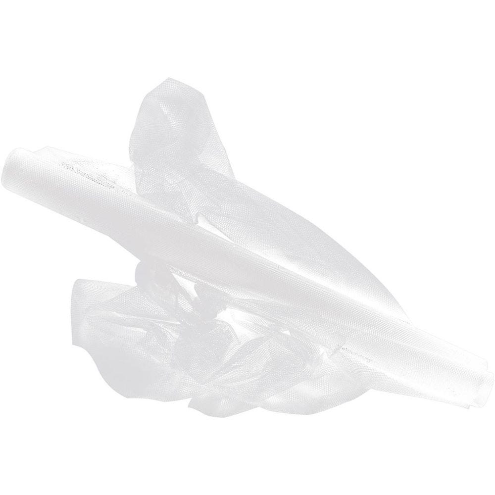 Tyll, B: 160 cm, hvit, 2 m/ 1 pk.