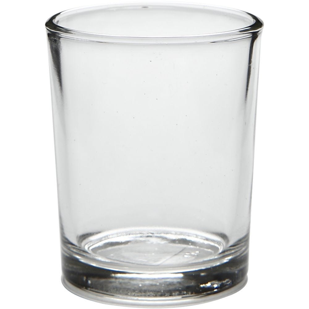 Te-Lys holder, H: 6,1 cm, dia. 4,3 cm, 110 ml, 12 stk./ 1 pk.