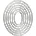 1 stk., oval, str. 5x3-12x10 cm