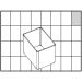 1 stk., nr. A9-1, H: 47 mm, str. 55x39 mm