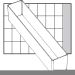1 stk., nr. A9-3, H: 47 mm, str. 163x39 mm