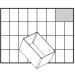 1 stk., nr. A8-1, H: 47 mm, str. 79x55 mm