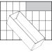 1 stk., nr. A8-2, H: 47 mm, str. 157x55 mm