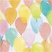 5 m/ 1 rl., Ballonger, B: 50 cm, 80 g, pastellfarger