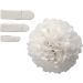 3 stk./ 1 pk., dia. 20+24+30 cm, 16 g, hvit