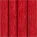 4 ark/ 1 pk., ark 25x60 cm, Strekk-/krep: 180%, 105 g, rød