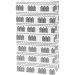 10 stk./ 1 pk., H: 21 cm, str. 6x12 cm, 80 g, svart, hvit