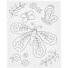 1 stk., Stor sommerfugl, D: 1,6 cm, str. 24x30 cm, 360 g