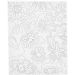 1 stk., Blomster, D: 1,6 cm, str. 24x30 cm, 360 g