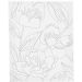 1 stk., Valmuer, D: 1,6 cm, str. 24x30 cm, 360 g