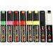 8 stk./ 1 pk., nr. PC-8K, strek 8 mm, ass. farger