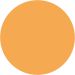 6 stk./ 1 pk., H: 16 mm, dia. 44 mm, lys orange