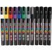 12 stk./ 1 pk., nr. PC-3M, strek 0,9-1,3 mm, ass. farger