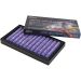 12 stk./ 1 pk., L: 7 cm, dia. 11 mm, tykkelse 11 mm, violet