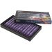 12 stk./ 1 pk., L: 7 cm, dia. 11 mm, tykkelse 11 mm, violet